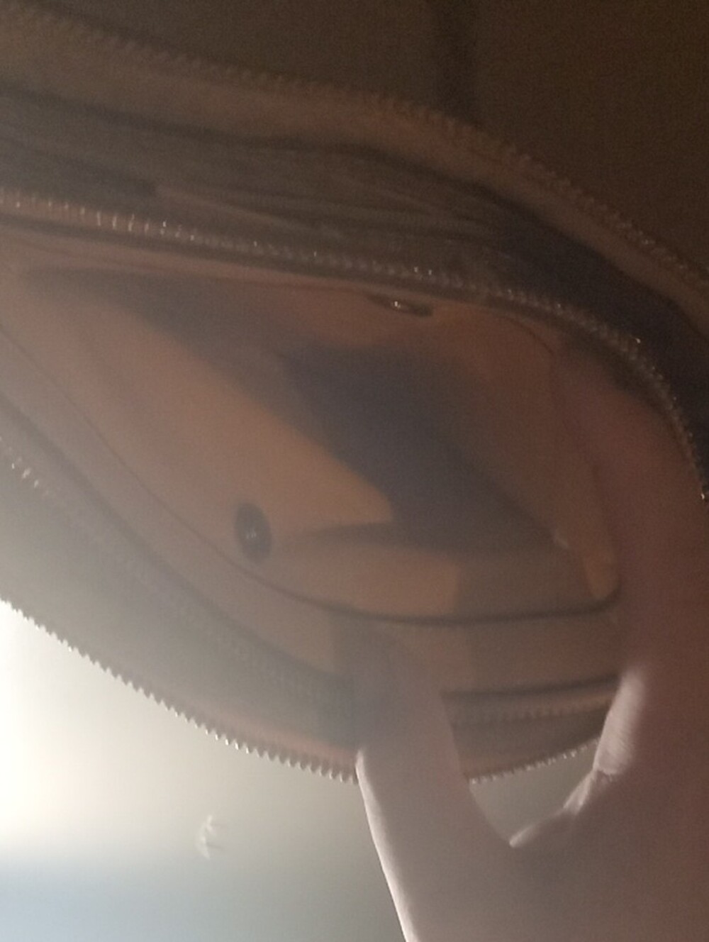 Michael Kors Quilted Tan Crossbody with Gold Chain and Round Logo - Picture 7 of 8